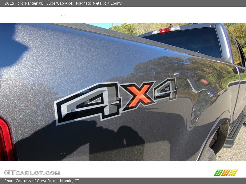 Magnetic Metallic / Ebony 2019 Ford Ranger XLT SuperCab 4x4