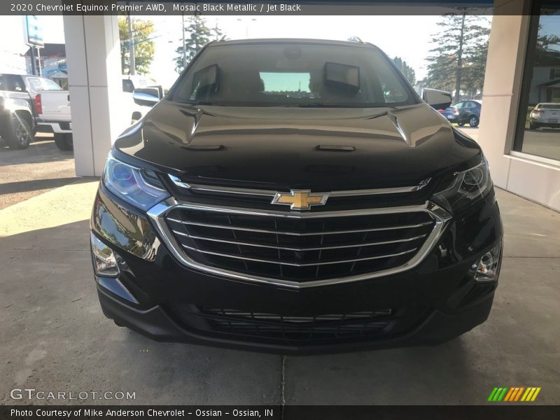Mosaic Black Metallic / Jet Black 2020 Chevrolet Equinox Premier AWD