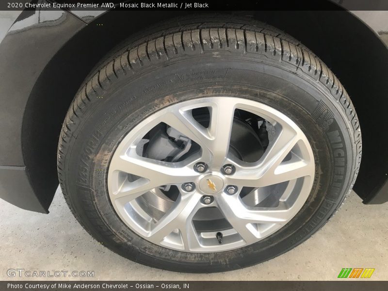 Mosaic Black Metallic / Jet Black 2020 Chevrolet Equinox Premier AWD