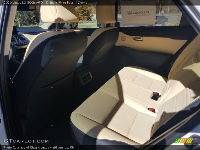 Eminent White Pearl / Creme 2020 Lexus NX 300h AWD