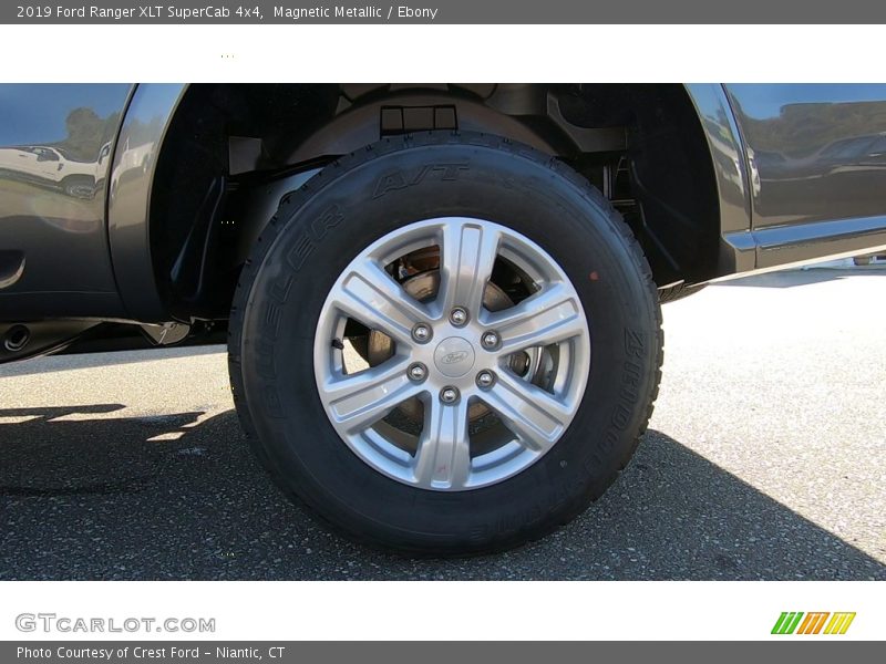 Magnetic Metallic / Ebony 2019 Ford Ranger XLT SuperCab 4x4