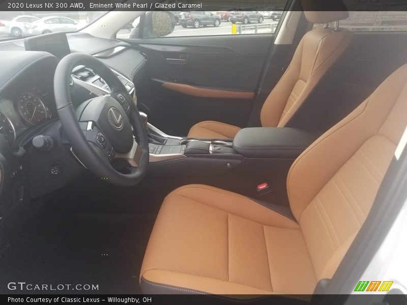 Eminent White Pearl / Glazed Caramel 2020 Lexus NX 300 AWD