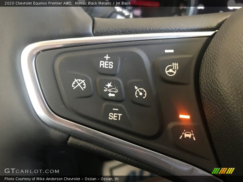 Mosaic Black Metallic / Jet Black 2020 Chevrolet Equinox Premier AWD