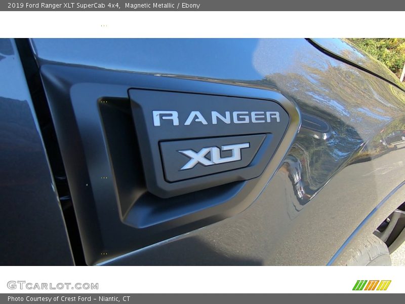 Magnetic Metallic / Ebony 2019 Ford Ranger XLT SuperCab 4x4