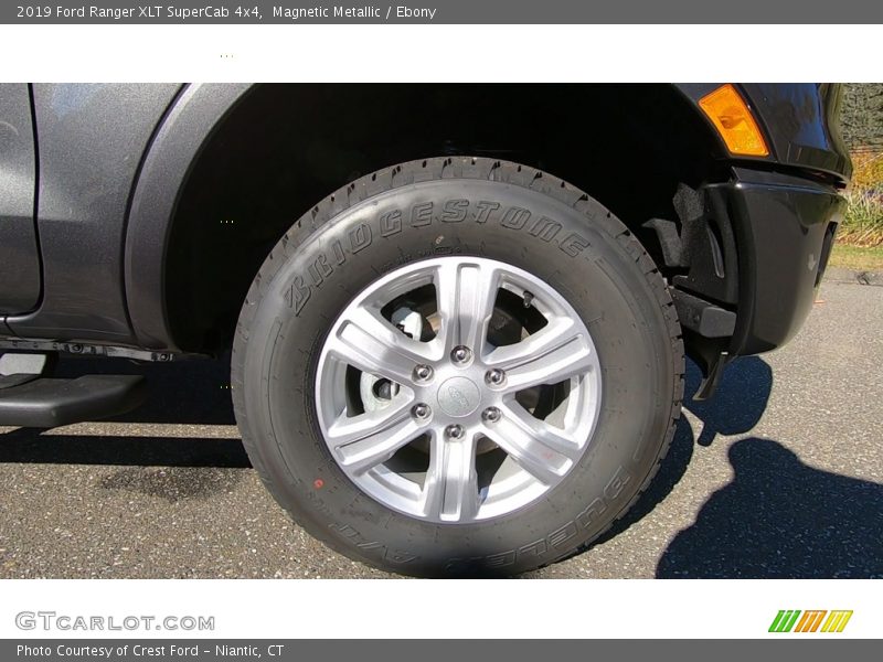 Magnetic Metallic / Ebony 2019 Ford Ranger XLT SuperCab 4x4