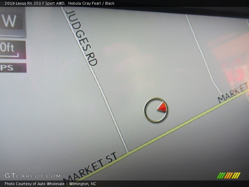 Nebula Gray Pearl / Black 2019 Lexus RX 350 F Sport AWD