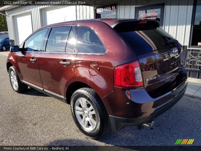 Cinnamon Metallic / Charcoal Black 2012 Ford Edge SE