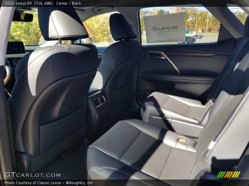 Rear Seat of 2020 RX 350L AWD