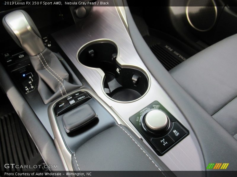 Nebula Gray Pearl / Black 2019 Lexus RX 350 F Sport AWD