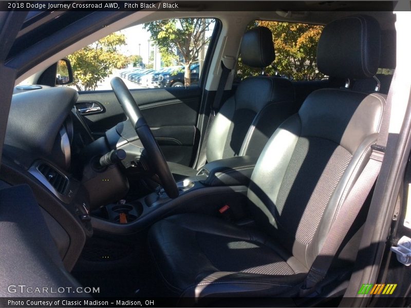 Pitch Black / Black 2018 Dodge Journey Crossroad AWD