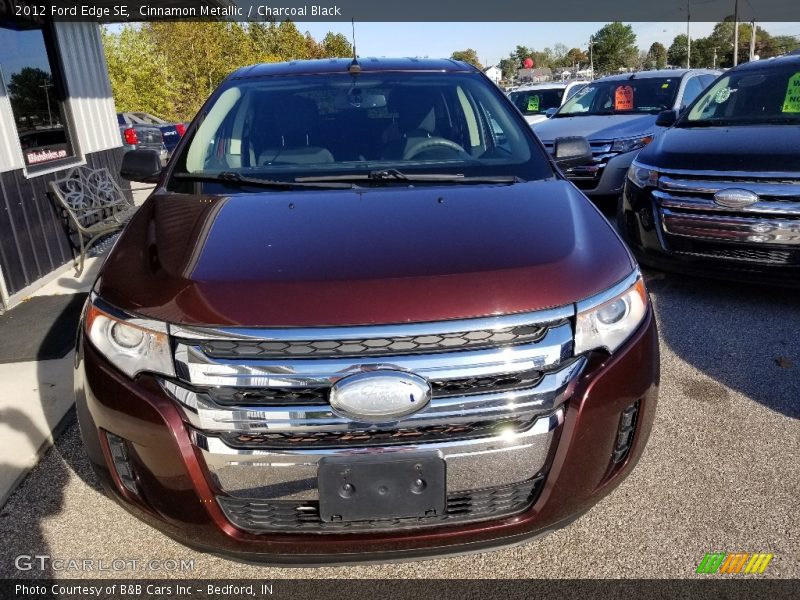 Cinnamon Metallic / Charcoal Black 2012 Ford Edge SE