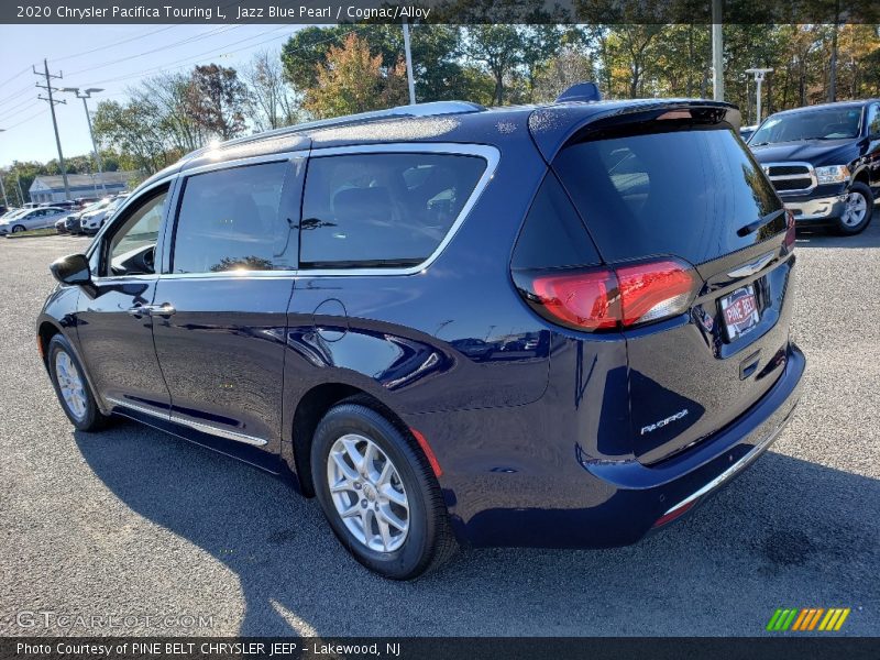 Jazz Blue Pearl / Cognac/Alloy 2020 Chrysler Pacifica Touring L