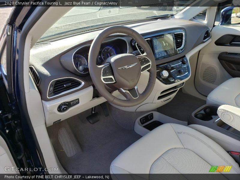 Jazz Blue Pearl / Cognac/Alloy 2020 Chrysler Pacifica Touring L