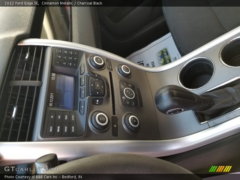 Cinnamon Metallic / Charcoal Black 2012 Ford Edge SE