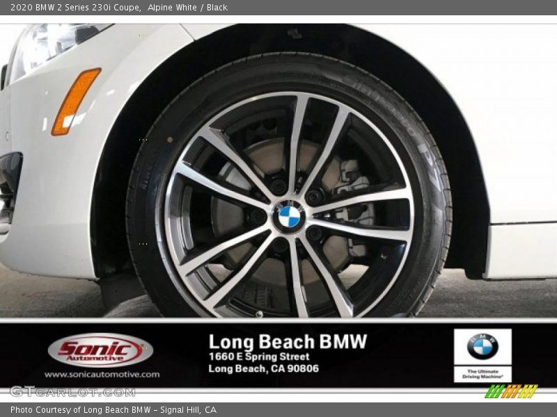 Alpine White / Black 2020 BMW 2 Series 230i Coupe