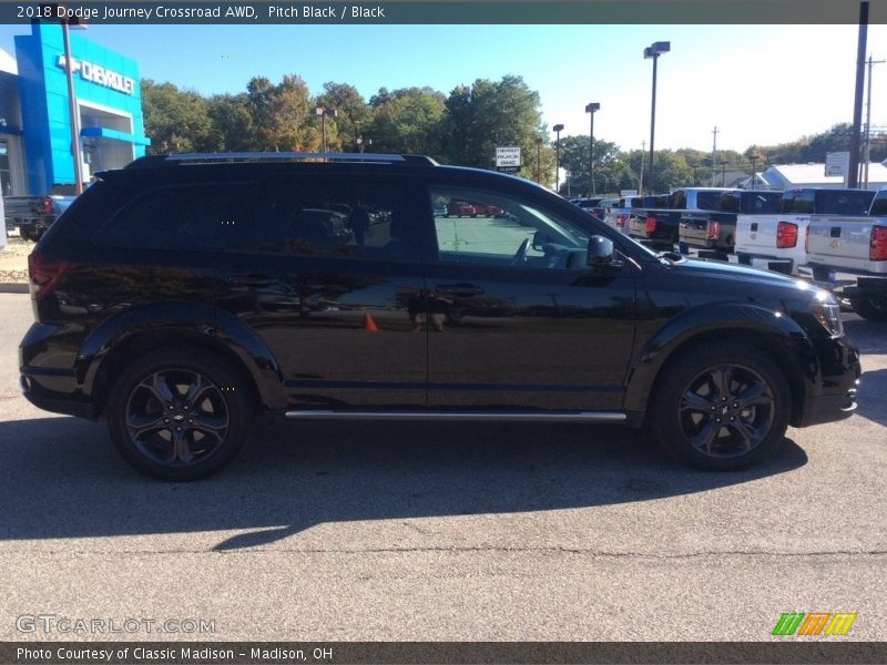 Pitch Black / Black 2018 Dodge Journey Crossroad AWD