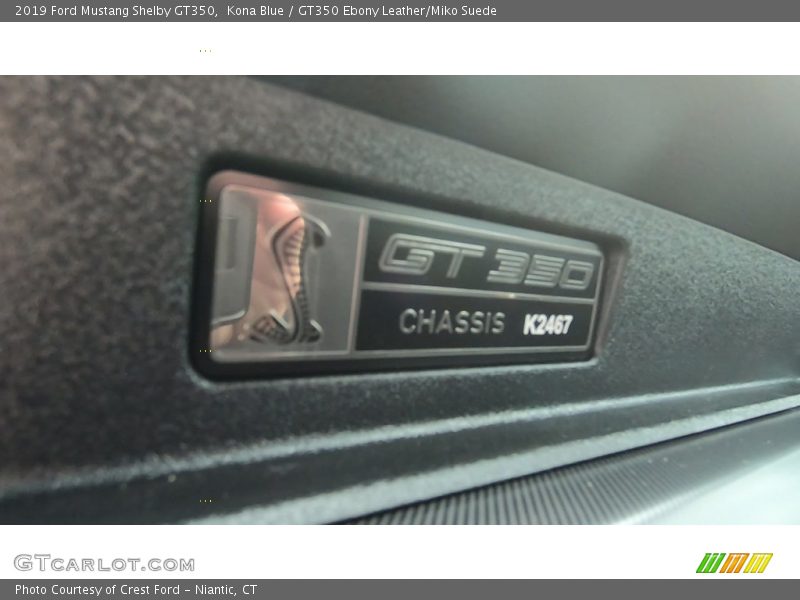 2019 Mustang Shelby GT350 Logo