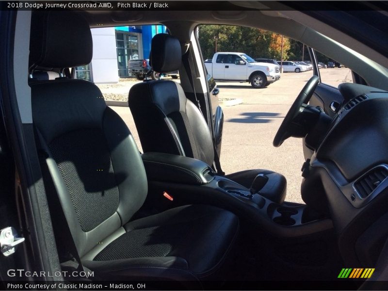 Pitch Black / Black 2018 Dodge Journey Crossroad AWD