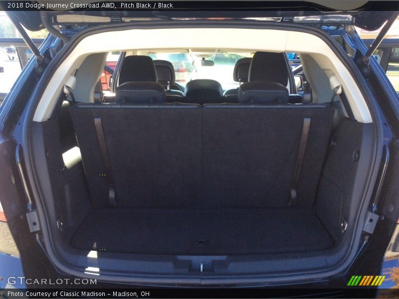 Pitch Black / Black 2018 Dodge Journey Crossroad AWD
