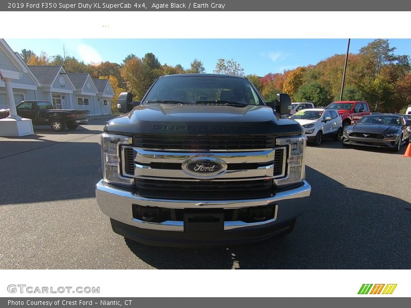 Agate Black / Earth Gray 2019 Ford F350 Super Duty XL SuperCab 4x4