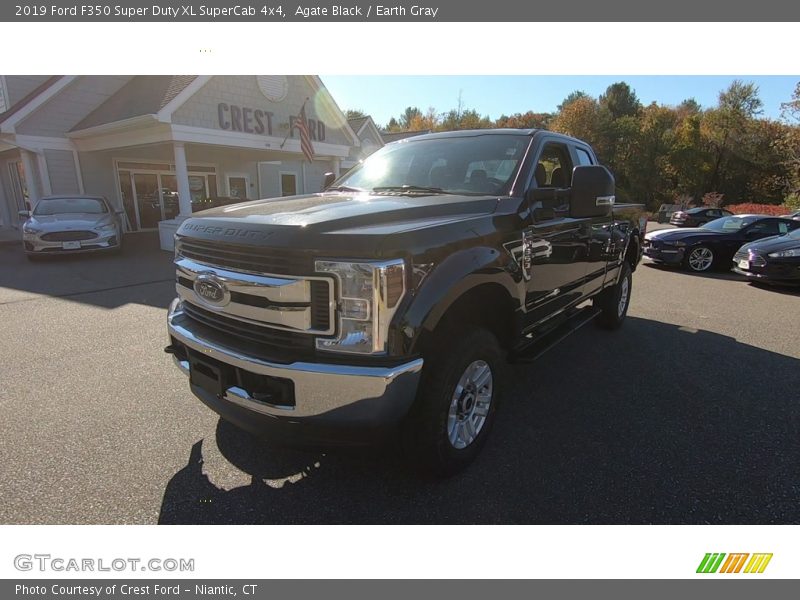 Agate Black / Earth Gray 2019 Ford F350 Super Duty XL SuperCab 4x4