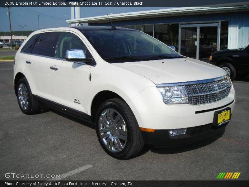 White Chocolate Tri Coat / Charcoal Black 2008 Lincoln MKX Limited Edition