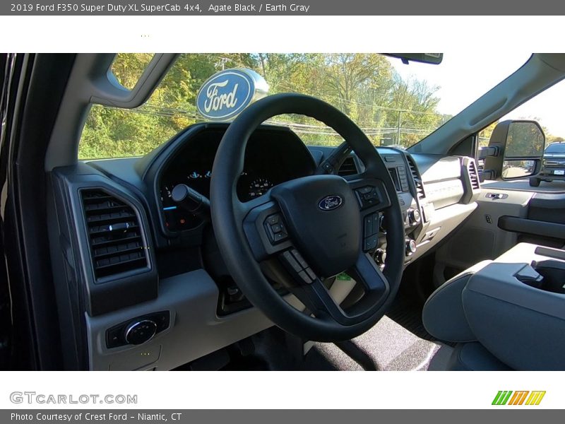 Agate Black / Earth Gray 2019 Ford F350 Super Duty XL SuperCab 4x4
