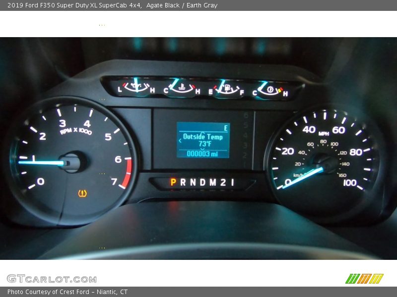 Agate Black / Earth Gray 2019 Ford F350 Super Duty XL SuperCab 4x4