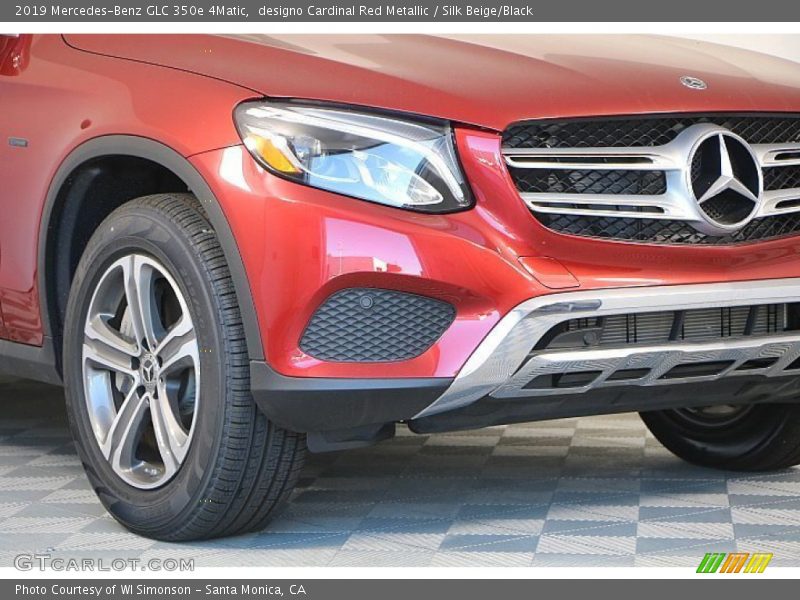 designo Cardinal Red Metallic / Silk Beige/Black 2019 Mercedes-Benz GLC 350e 4Matic