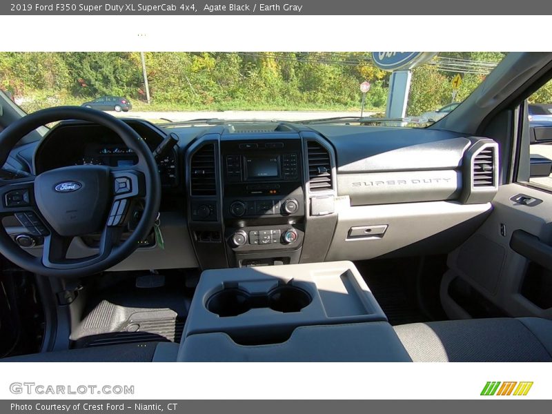 Agate Black / Earth Gray 2019 Ford F350 Super Duty XL SuperCab 4x4