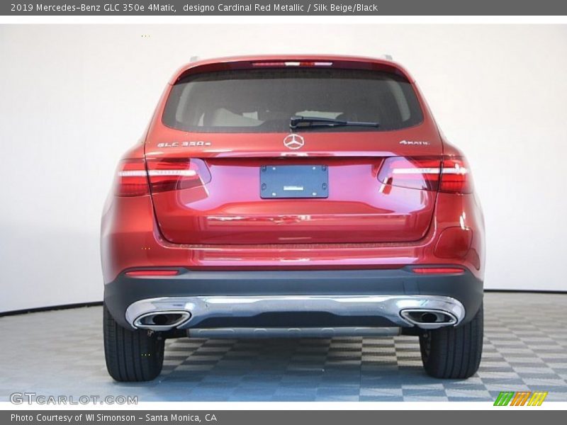 designo Cardinal Red Metallic / Silk Beige/Black 2019 Mercedes-Benz GLC 350e 4Matic