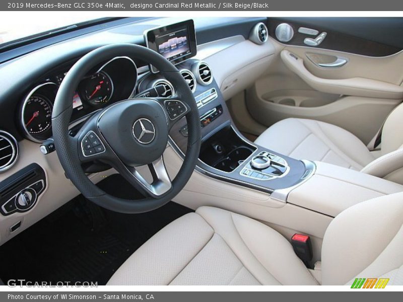 designo Cardinal Red Metallic / Silk Beige/Black 2019 Mercedes-Benz GLC 350e 4Matic