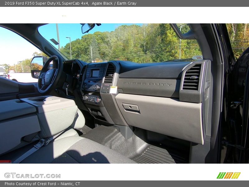 Agate Black / Earth Gray 2019 Ford F350 Super Duty XL SuperCab 4x4