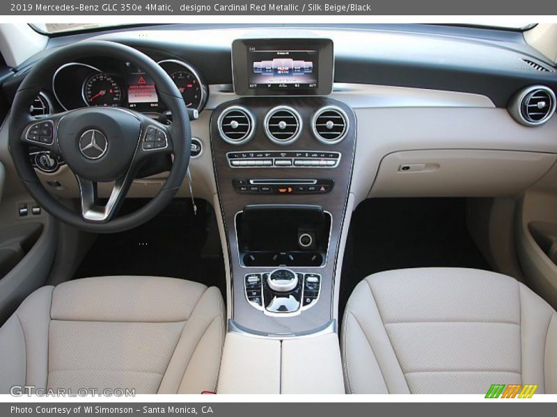 designo Cardinal Red Metallic / Silk Beige/Black 2019 Mercedes-Benz GLC 350e 4Matic