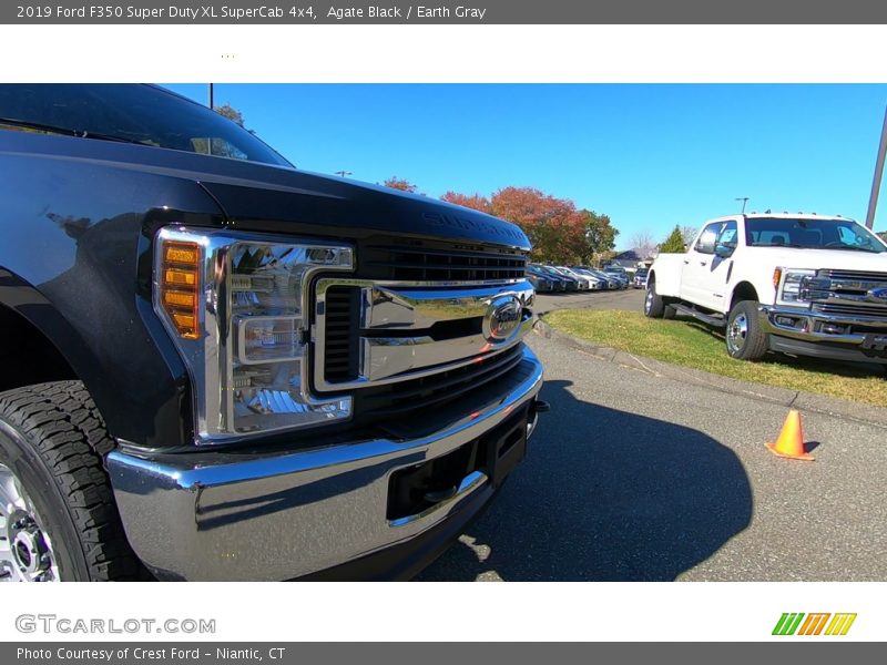 Agate Black / Earth Gray 2019 Ford F350 Super Duty XL SuperCab 4x4