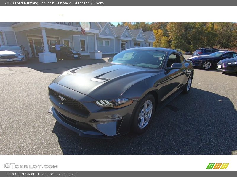 Magnetic / Ebony 2020 Ford Mustang EcoBoost Fastback