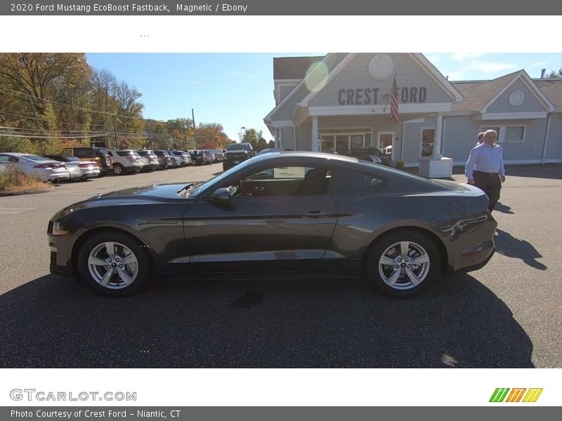 Magnetic / Ebony 2020 Ford Mustang EcoBoost Fastback