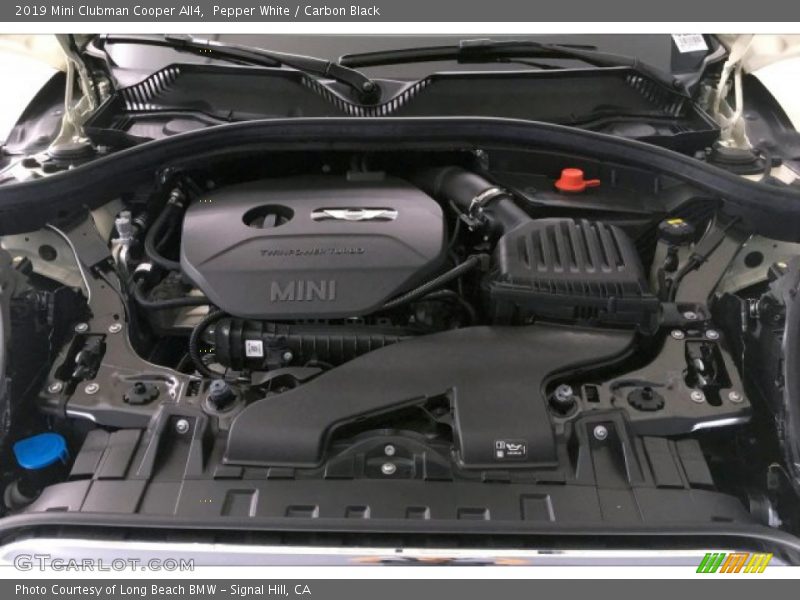  2019 Clubman Cooper All4 Engine - 1.5 Liter TwinPower Turbocharged DOHC 12-Valve VVT 3 Cylinder