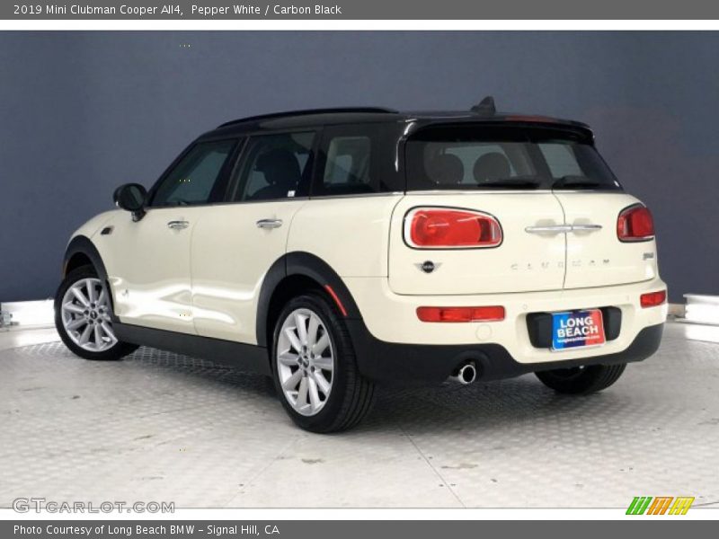 Pepper White / Carbon Black 2019 Mini Clubman Cooper All4