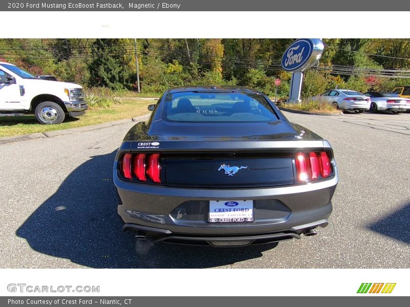 Magnetic / Ebony 2020 Ford Mustang EcoBoost Fastback