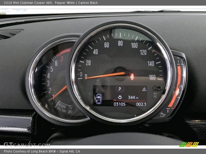  2019 Clubman Cooper All4 Cooper All4 Gauges