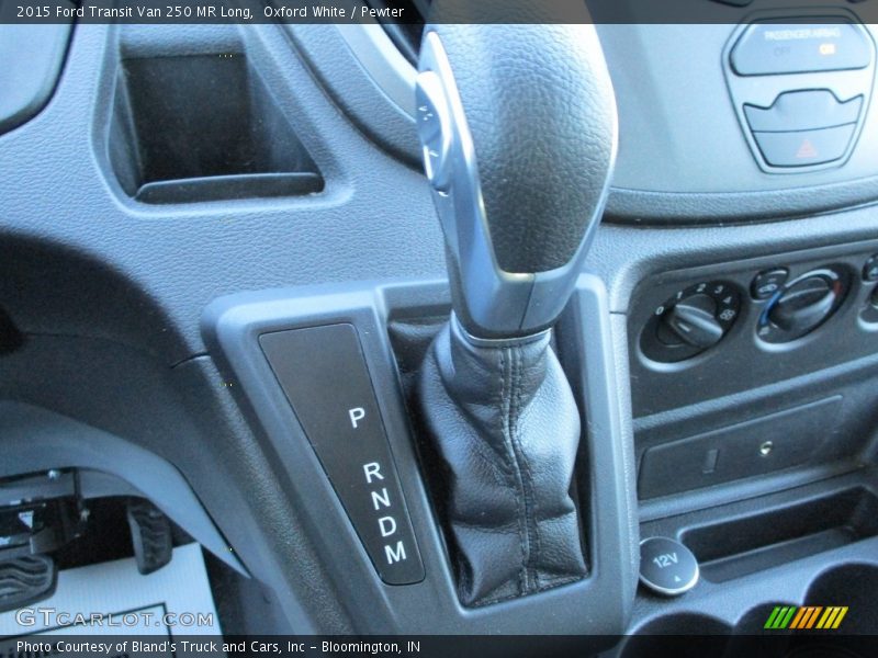 Oxford White / Pewter 2015 Ford Transit Van 250 MR Long