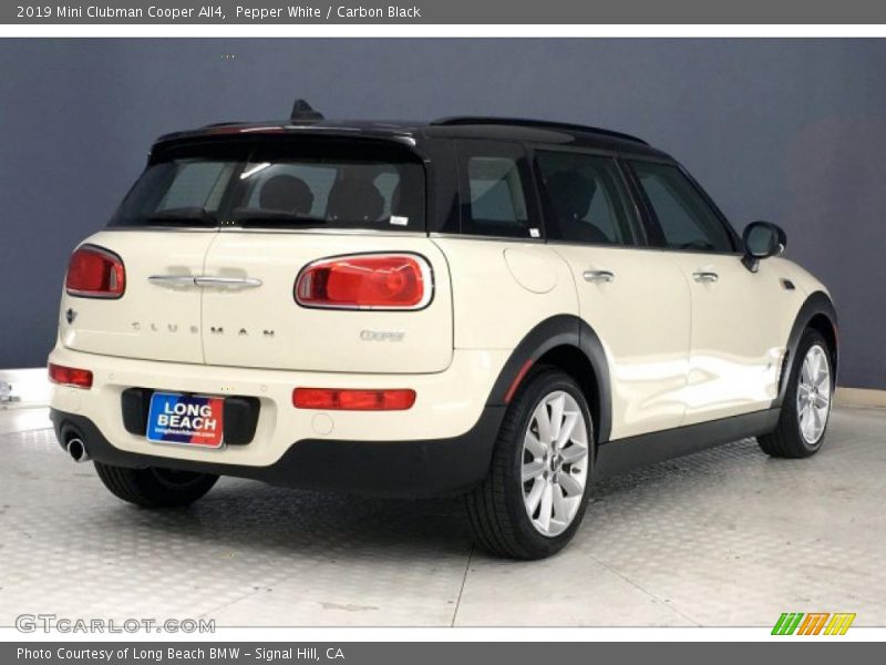 Pepper White / Carbon Black 2019 Mini Clubman Cooper All4