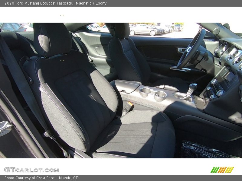 Magnetic / Ebony 2020 Ford Mustang EcoBoost Fastback