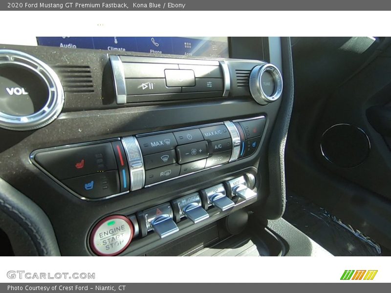 Controls of 2020 Mustang GT Premium Fastback