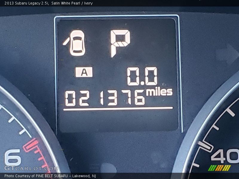 Satin White Pearl / Ivory 2013 Subaru Legacy 2.5i