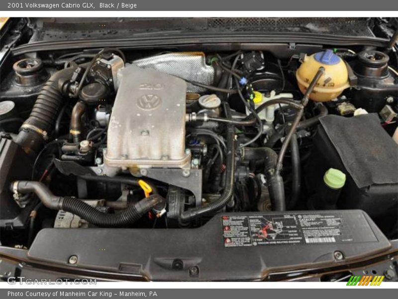 Black / Beige 2001 Volkswagen Cabrio GLX