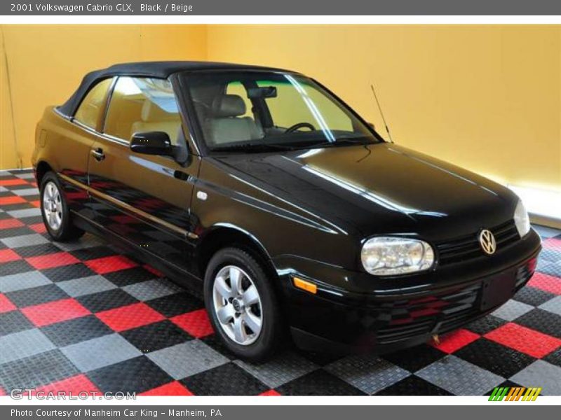 Black / Beige 2001 Volkswagen Cabrio GLX