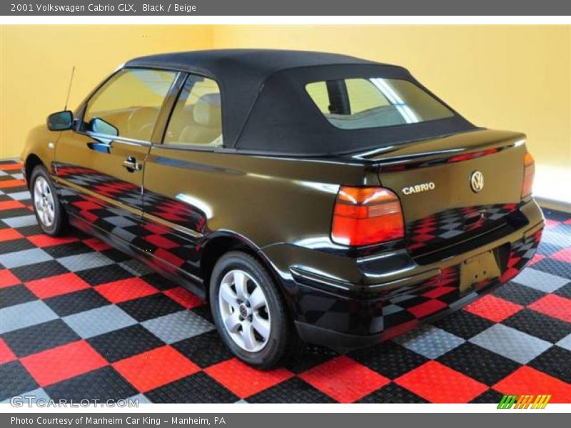 Black / Beige 2001 Volkswagen Cabrio GLX