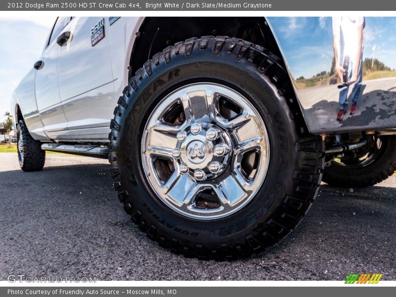 Bright White / Dark Slate/Medium Graystone 2012 Dodge Ram 2500 HD ST Crew Cab 4x4